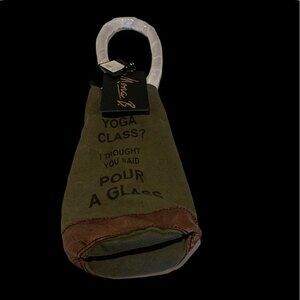 Mona B wine bottle holder.